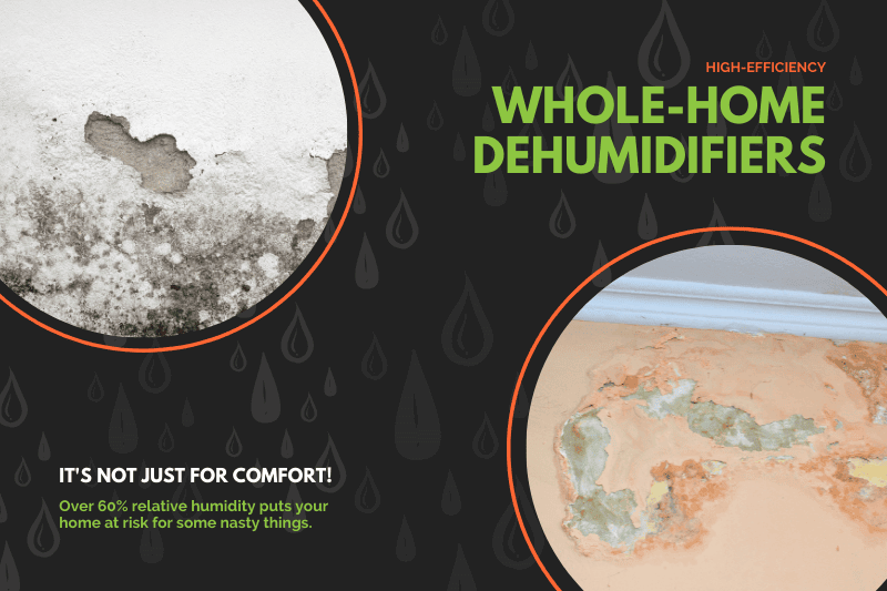 High-Efficiency Home Dehumidifiers